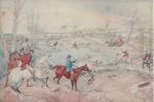 The Chase; And Five Companion Watercolors The Chase; And Five Companion Watercolors