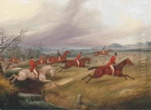 Full Cry - Over The Brook by Henry Thomas Alken