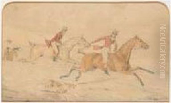 Four Hunting Scenes - view 1