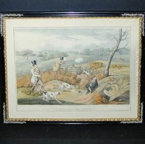 Partridge Shooting; Pheasant Shooting; Wild Duck Shooting; Grouseshooting by Henry Thomas Alken