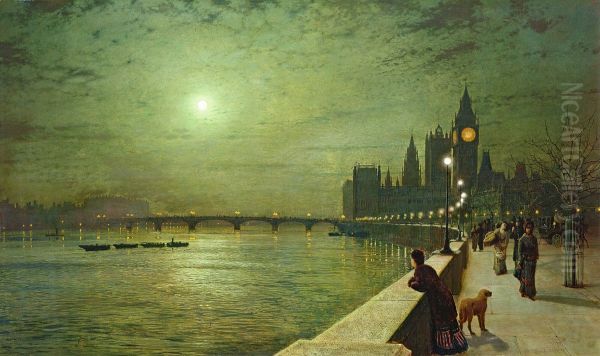 Reflections on the Thames, Westminster - view 1