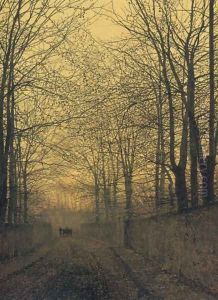 October Gold by John Atkinson Grimshaw
