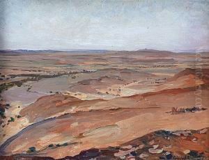 Vue Du Desert Tunisien