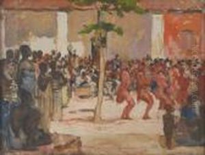 Danse Rituelle Africaine by Fernand Allard L'Olivier