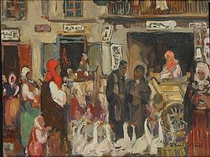 Scene De Rue En Pologne Scene De Rue En Pologne