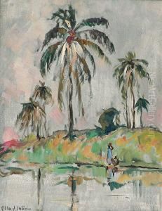 Bord De Riviere, Congo Belge
