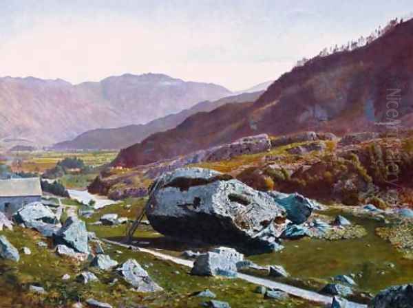 Bowder Stone, Borrowdale - view 1