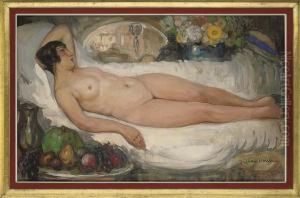 The Artist's Muse by Fernand Allard L'Olivier