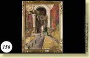 Le Cafe Maure A Tunis by Fernand Allard L'Olivier