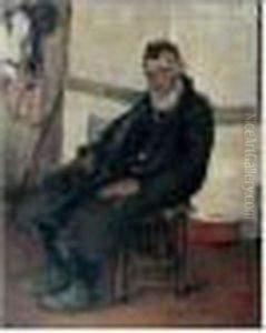 Vieil Homme Aux Phylacteres. by Fernand Allard L'Olivier