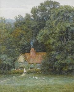 The Cottage In The Woods by Helen Mary Elizabeth Allingham