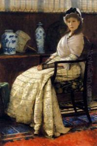 The Cradle Song (detail) by John Atkinson Grimshaw