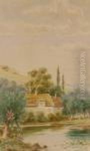 Rural Cottages by Helen Mary Elizabeth Allingham