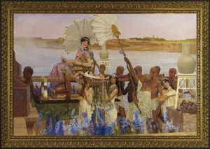 The Finding Of Moses by Sir Lawrence Alma-Tadema