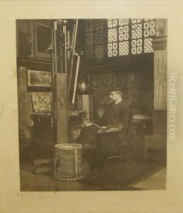 The Artist In Hisstudio by Sir Lawrence Alma-Tadema