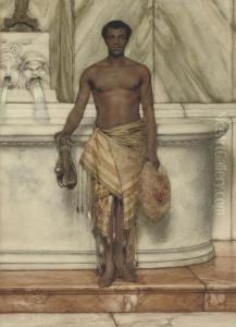 The Balneator by Sir Lawrence Alma-Tadema