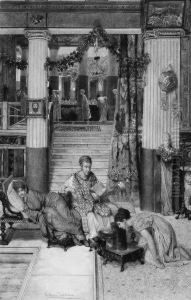 The Convalescent by Sir Lawrence Alma-Tadema