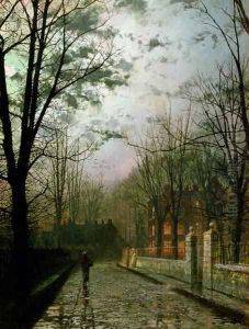 After the Shower by John Atkinson Grimshaw