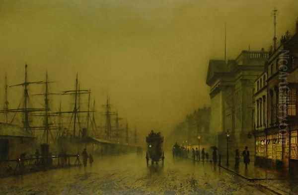 Liverpool Docks Customs House and Salthouse Docks Liverpool - view 1