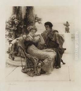 The Proposal by Sir Lawrence Alma-Tadema