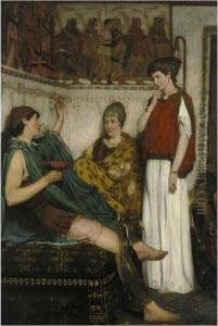 The Soldier Of Marathon by Sir Lawrence Alma-Tadema