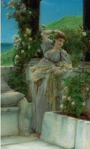 Thou Rose Of All Roses by Sir Lawrence Alma-Tadema