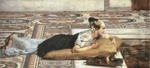 Water Pets by Sir Lawrence Alma-Tadema