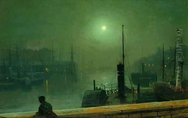 On the Clyde Glasgow 1879 - view 1