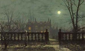 Waiting by John Atkinson Grimshaw
