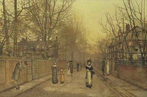A Salutation by John Atkinson Grimshaw