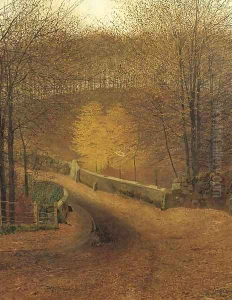 Ghyll Beck Bridge, Barden, Yorkshire - view 1