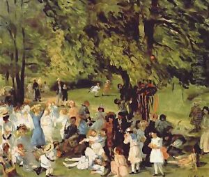 May Day in Central Park by William Glackens