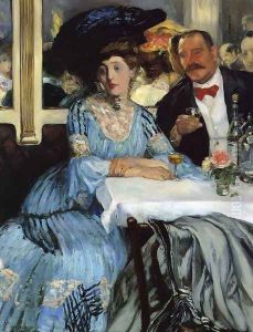 Chez Mouquin by William Glackens