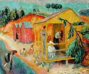 Bath Houses by William Glackens
