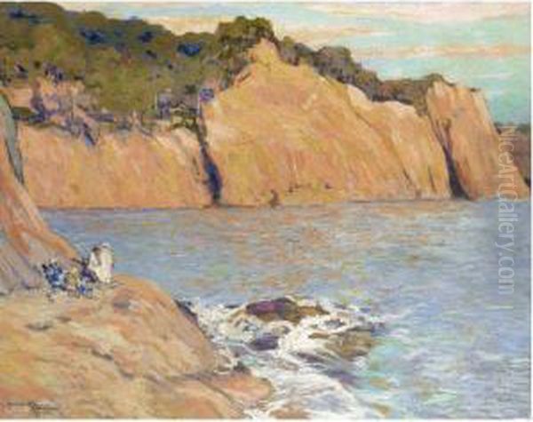The Red Cliffs Near Cannes - view 1