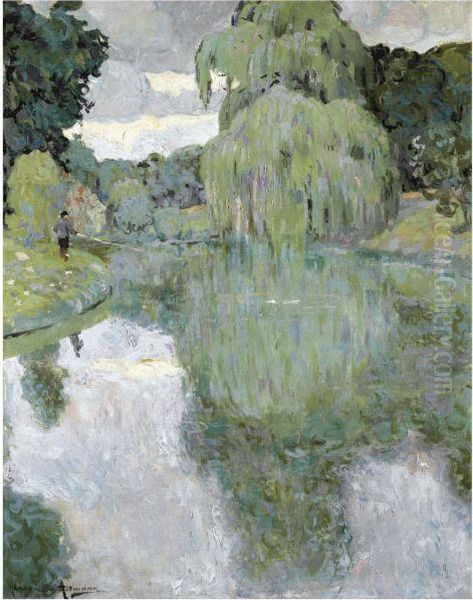 Fishing By The River - view 1