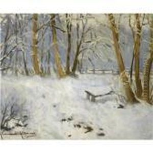 Winter Landscape by Alexander Altmann