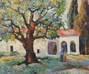Sous Le Grand Arbre by Alexander Altmann