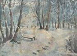 Foret Sous La Neige by Alexander Altmann