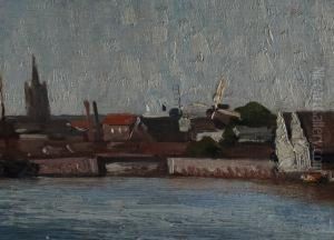 Hollandische Landschaft by Alexander Altmann