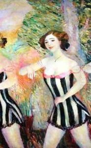 Cabaret Dancer by William Glackens