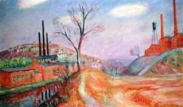 Factories in a Landscape - view 1