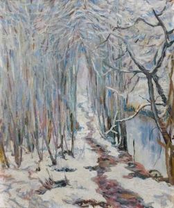 Foret Sous La Neige by Alexander Altmann