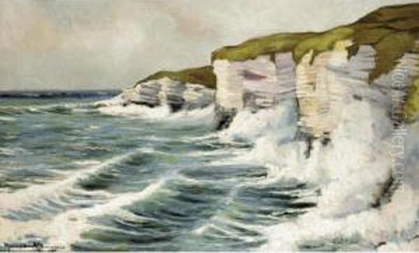 Cliffs In Normandy - view 1