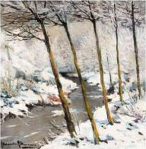 Winter Landscape by Alexander Altmann