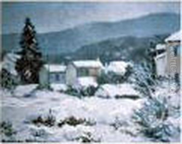 Village Sous La Neige - view 1