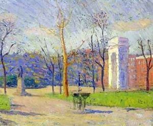 Washington Square by William Glackens