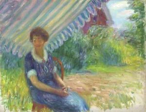 The Tent, Conway by William Glackens