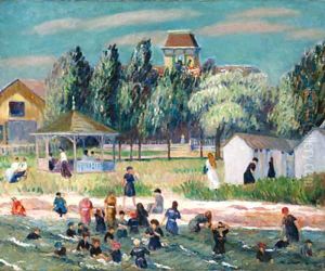 Vacation Home by William Glackens