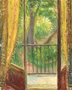 Window at 110, rue de Bac by William Glackens